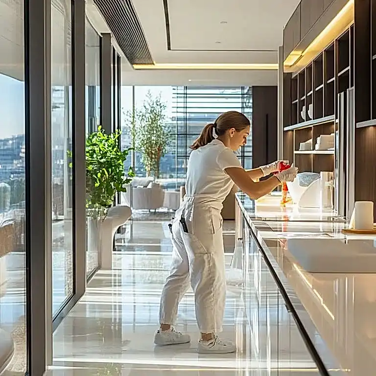 breakroom cleaning Image description