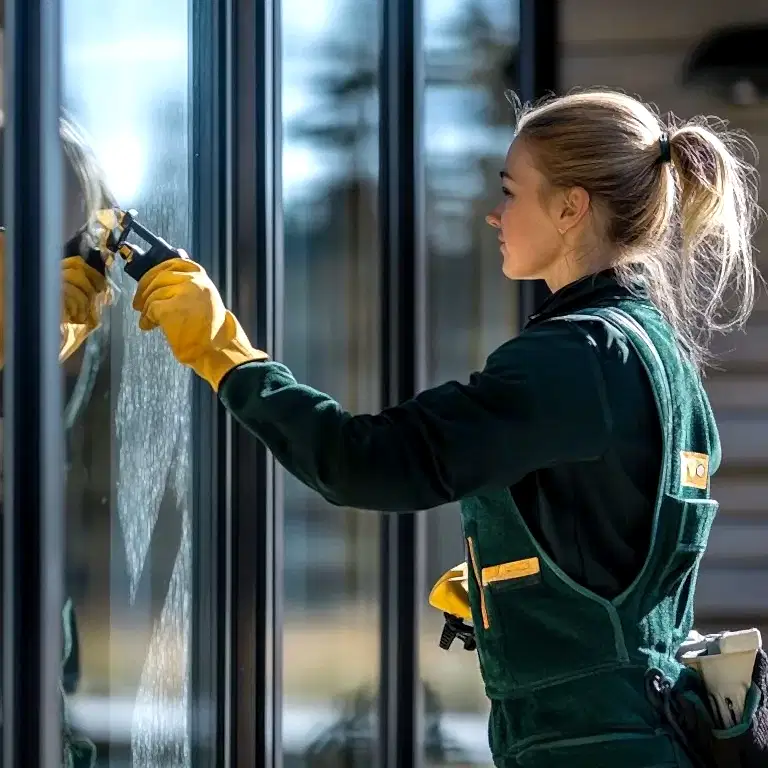 office wimdows cleaning Image description